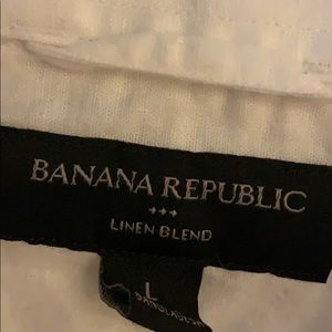 Banana Republic Shirts - Banana Republic linen blend shirt Banana Republic Shirts - Banana Republic linen blend shirt